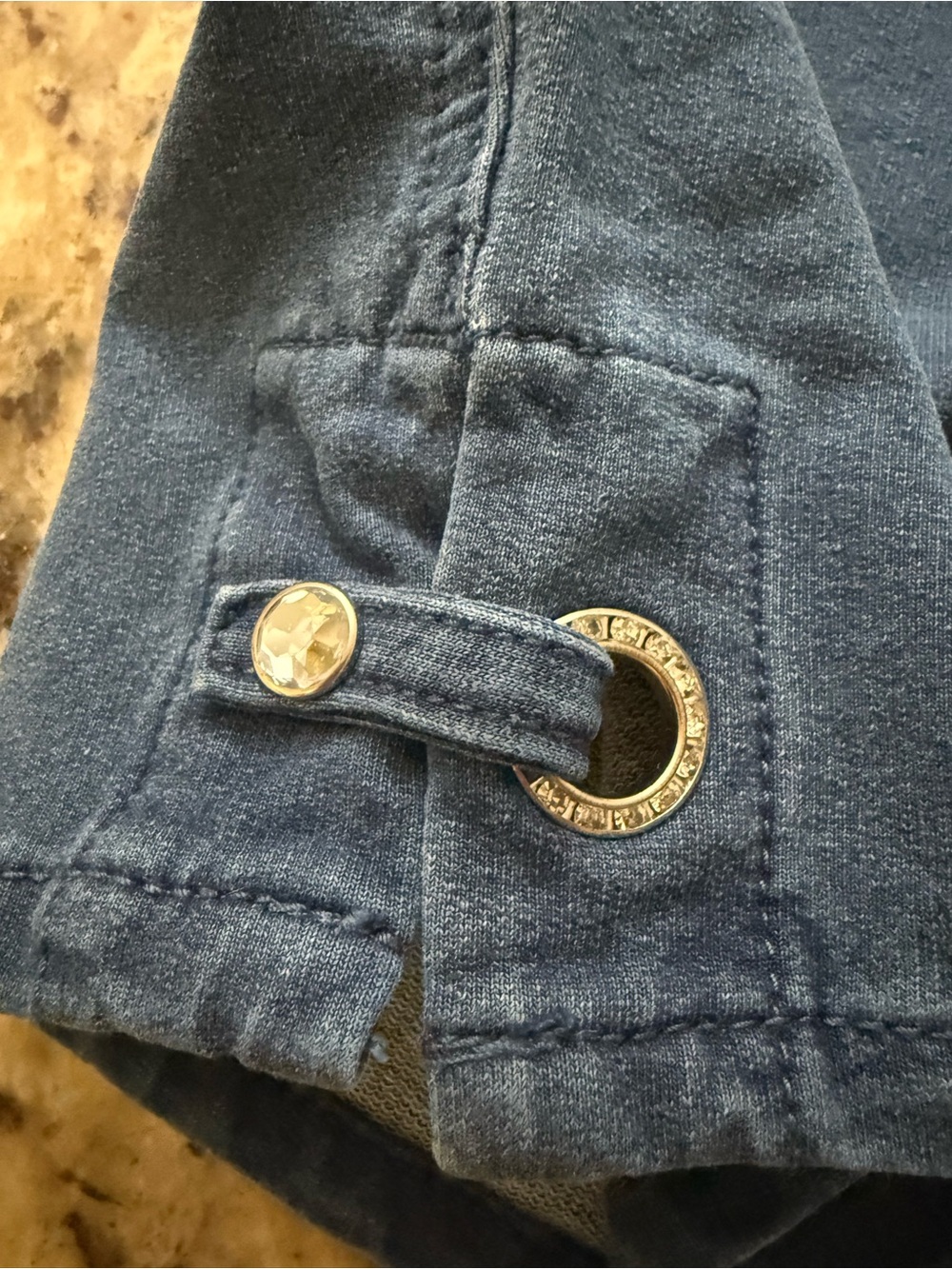 New Quacker Factory Denim Pedal Pushers - Picture 3 of 7